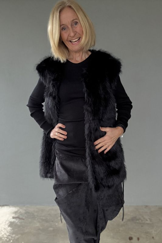 Tøff fusk pels i lang modell fra Noen, 59611