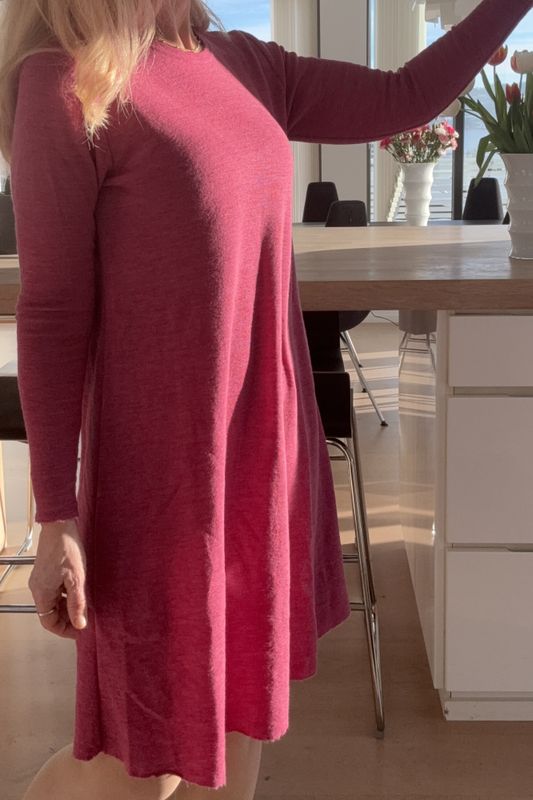 7008 Merinoull kjole