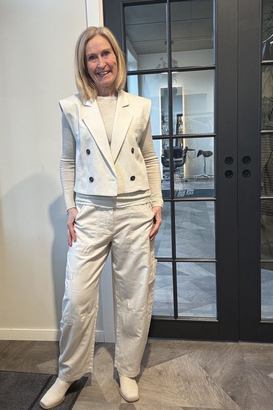 Marco Polo lys bukse med lomme 10315