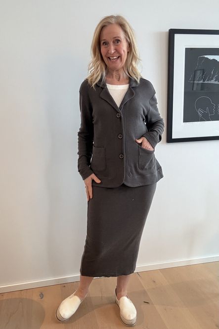 Hovedbilde 8014 merinoull jakke fra By basics