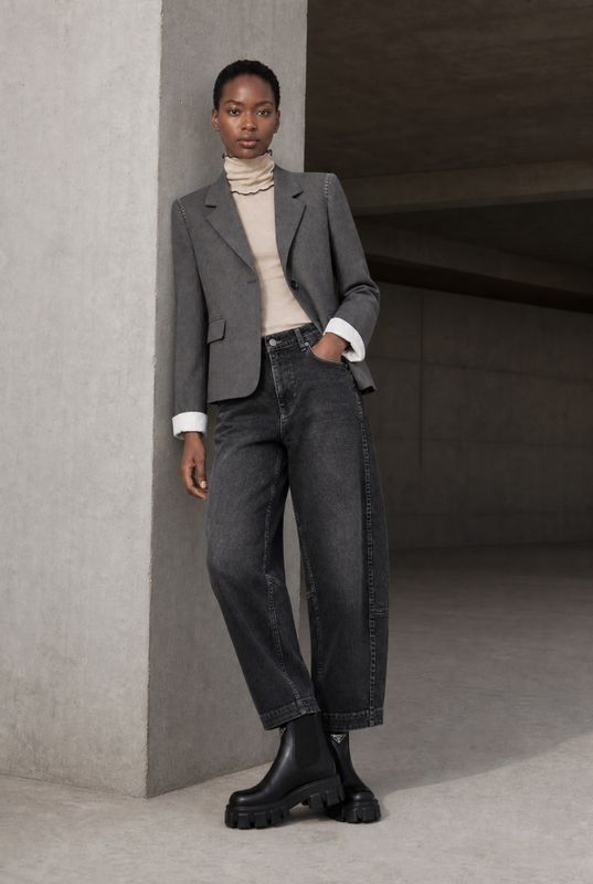 Jane Lushka Eleni viscose basic blazer