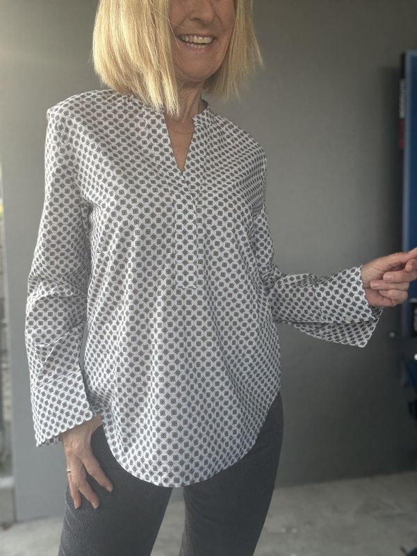 Marc´OPolo skjorte-bluse med print