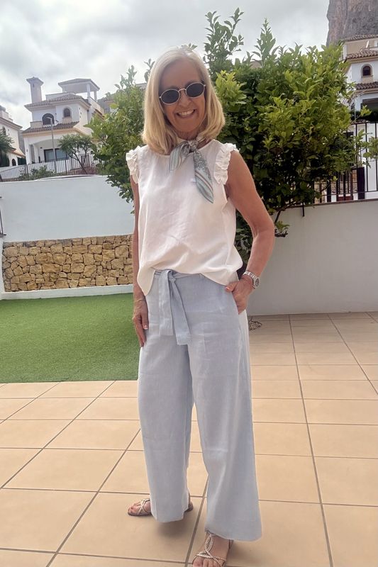 Cloe Flowy linen fra Para Mi 