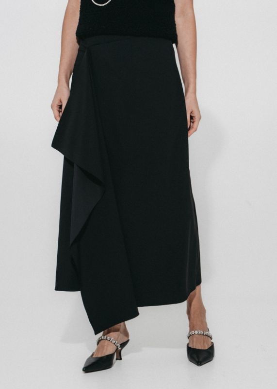Emilia skirt i teknisk materiale fra Jane Lushka
