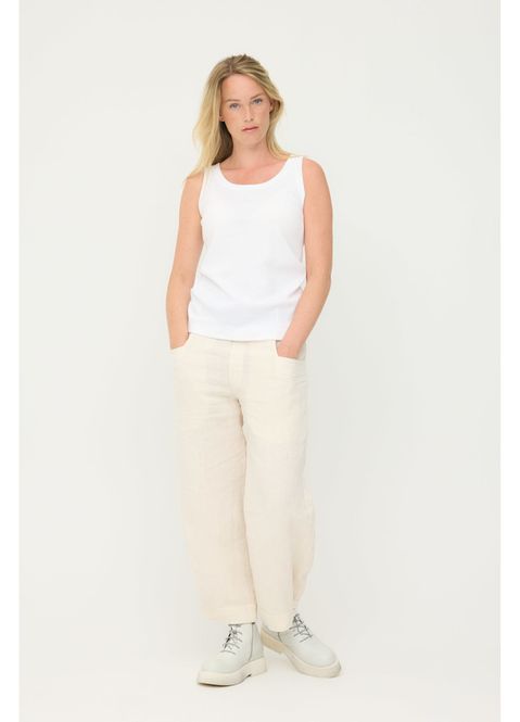 Hovedbilde 11027 Barell pants fra By basics i lin