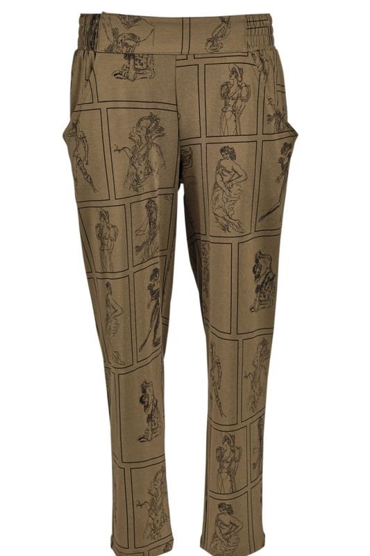 4123 My Soul cartoon bukse 