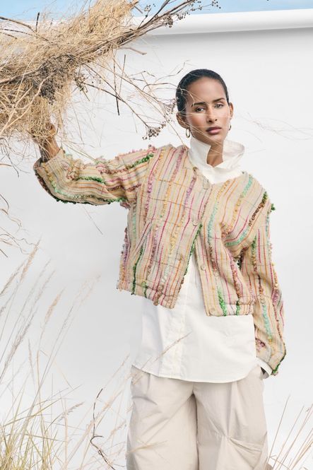 Hovedbilde NOEN jakke med print