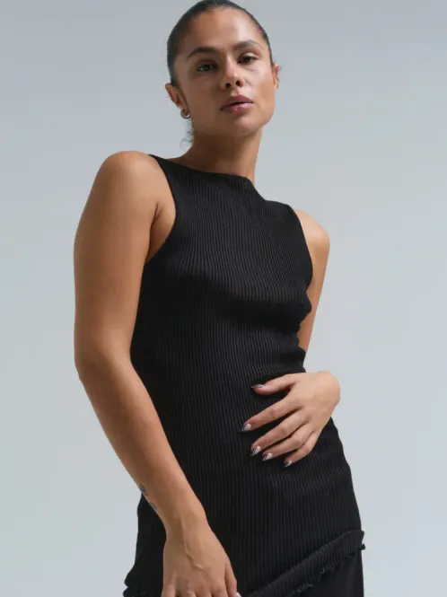 Hovedbilde Seamless basic Fresco singlet i merinoull/silke